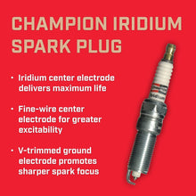 Champion Spark Plugs 9403-4PK RE14WMPB4 Iridium Replacement Spark Plug, (Pack of 1)
