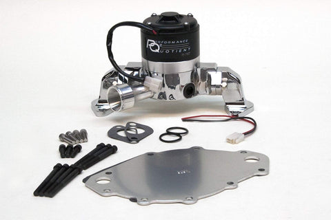 PRW 4446019 Chrome/Black Electric Racing Water Pump