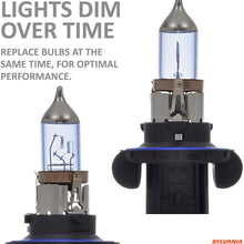 SYLVANIA - H13 (9008) SilverStar zXe High Performance Halogen Headlight Bulb - Bright White Light Output, HID Attitude, Xenon Fueled Technology (Contains 2 Bulbs)