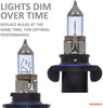 SYLVANIA - H13 (9008) SilverStar zXe High Performance Halogen Headlight Bulb - Bright White Light Output, HID Attitude, Xenon Fueled Technology (Contains 2 Bulbs)