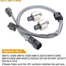 89615-12090 Knock Sensors with Harness for Toyota Avalon Camry Celica Highlander Sienna Solara Lexus ES300 GS300 IS300 SC300 RX300 RX330