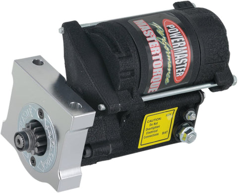 Powermaster 9609 Master Infi-Clock Starter Motor (Chevy, Pont LS, LSX Eng GMC LS Truck 4.8L,5.3L,6.0L,6.2L 168T Flyw Black Wrinkle), 1 Pack