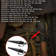 84176675 Pair Rear Air Shock Strut Absorber for 2015-19 Cadillac Escalade 6.2L V8 2015-2019 Escalade ESV 15-20 Chevy Suburban 5.3L 6.2L 15-20 Tahoe 15-19 GMC Yukon 5.3L 6.2L 15-19 XL15-20