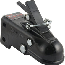 CURT 25328 Channel-Mount Adjustable Trailer Coupler, 2-5/16-Inch Hitch Ball, 15,000 lbs