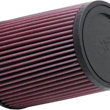K&N Universal Clamp-On Air Filter: High Performance, Premium, Washable, Replacement Filter: Flange Diameter: 3.75 In, Filter Height: 7 In, Flange Length: 0.625 In, Shape: Round Tapered, RU-3530