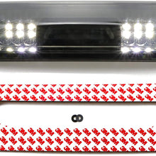 LED Third 3rd Brake light for 04-08 Ford F150 07-10 Ford Explorer 06-08 Lincoln Mark LT, Rear Cargo Lamp High Mount Stop light (Smoke)