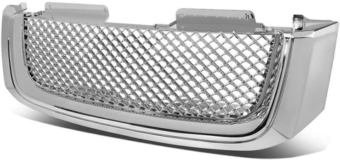 DNA MOTORING GRF-055-CH Front Bumper Grille Guard, Chrome