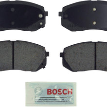 Bosch BE1295 Blue Disc Brake Pad Set for Hyundai: 2010-15 Tucson; Kia: 2014-15 Cadenza, 2007-12 Rondo, 2015 Soul EV, 2011-15 Sportage - FRONT