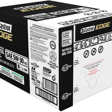 Castrol 03084C Edge 5W-30 Advanced Full Synthetic Motor Oil, 5 Quart