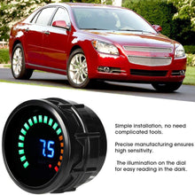 Duokon Auto Car 2in Vacuum Gauge Meter LED Scale + Digital Display 12V Universal