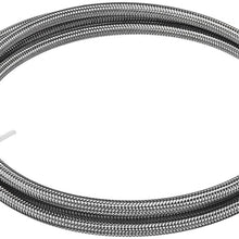 RJJX 2m AN3 Braided Stainless Steel 3AN AN3 an-3 Brake Hose PTEF Hydraulic Brake Fuel Line Hose