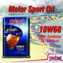 Speedol S7000+ Performance Racing 10W-60 Full Synthetic Ester Tech Engine Oil 1.06 Quart (1 Liter) | Premium Tin Packaging | Extreme Performance 100% Synthetic Motor Oil for Sport Bikes, Cars,Vehicles