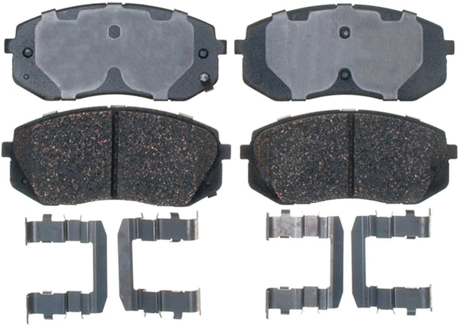 ACDelco 17D1295CH Professional Ceramic Front Disc Brake Pad Set