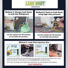Leak Saver: Direct Inject - Refrigerant Leak Sealer - For Systems Up to 5 Tons - Compatible With Most Air Conditioner and Refrigeration Systems - Proudly Made in the USA