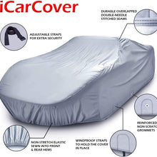 iCarCover Fits. [Mercedes SL / SL500 / SL600 / SL55] 1990 1991 1992 1993 1994 1995 1996 1997 1998 1999 2000 2001 2002 Waterproof Custom-Fit Car Cover
