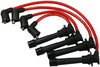 JDMSPEED New Red Ignition Spark Plug Wires Set Replacement For Mazda Miata 1.6L 1.8L 90-00