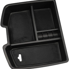 Seven Sparta Center Console Organizer for GMC Sierra Yukon Chevrolet Avalanche Chevy Silverado Tahoe Suburban 2007-2014 ABS Tray Armrest Storage Box