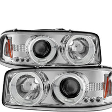 Spyder Auto 5009364 LED Halo Projector Headlights Chrome/Clear