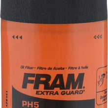 FRAM Extra Guard PH5, 10K Mile Change Interval Spin-On Oil Filter