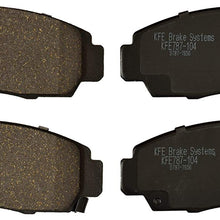 KFE Ultra Quiet Advanced KFE787-104 Premium Ceramic Front Brake Pad Set