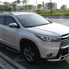 Kingcher Roof Rails Fit for Toyota Highlander Kluger 2014 2015 2016 2017 2018 2019 Silver Baggage Luggage Roof Rails Rack Bar