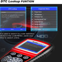 Autel Autolink AL619 Scan Tool with ABS/ SRS Airbag Warning Light OBD2 Scanner, Turn Off Check Engine Light Automotive Diagnostic Tool, Quick Test On The Engine System Scan Tool