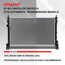 13178 OE Style Aluminum Core Cooling Radiator Replacement for Chrysler Pacifica AT 07-08