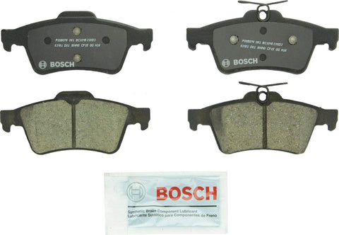 Bosch BC1095 QuietCast Premium Ceramic Disc Brake Pad For: Chevrolet Cobalt; Ford C-Max, Escape, Focus, Transit Connect; Jaguar; Mazda; Pontiac; Saab; Saturn; Volvo, Rear