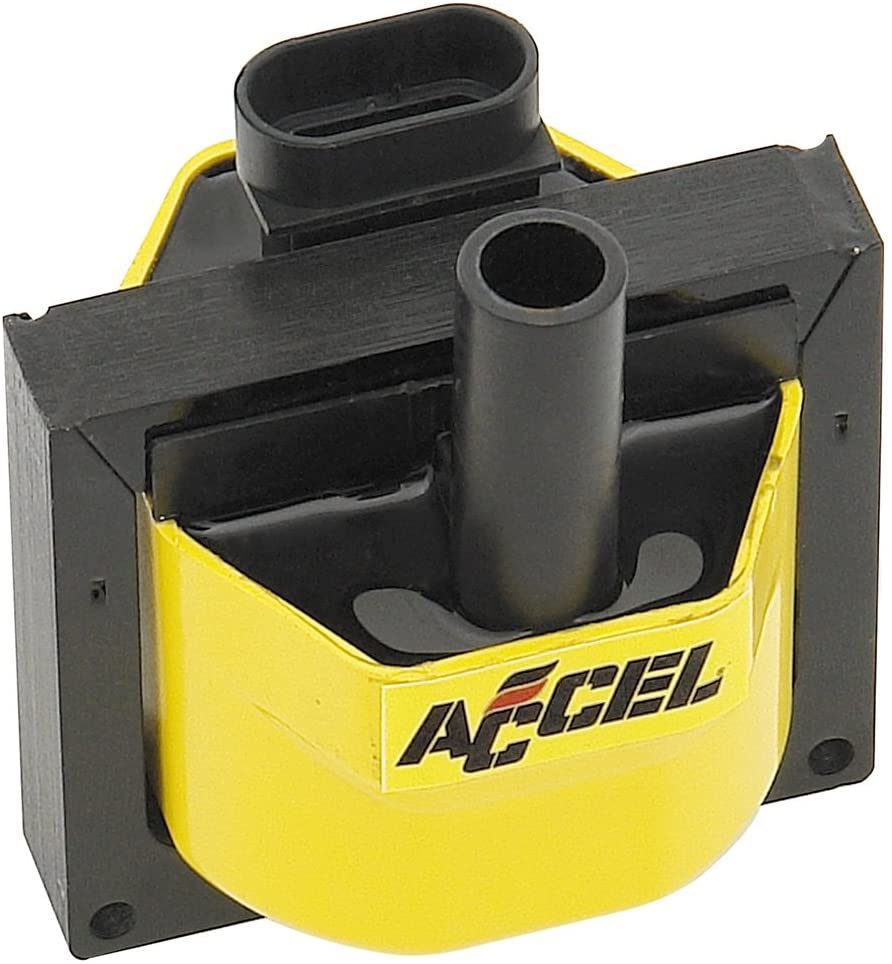 ACCEL 140024ACC 140024 Remote Mount Super Coil, Yellow