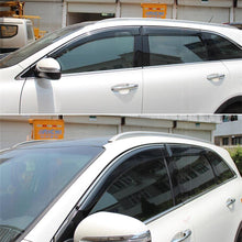 Vesul Updated Side Window Visor Vent Rain Guard Wind Deflectors Sun Shade Smoke Gray Fits on Kia Sorento 2016 2017 2018 2019 2020