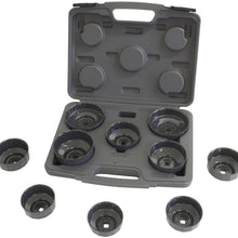 Lisle 61450 10-Piece HD End Cap Wrench Set