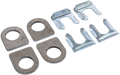 JEGS 63090 Brake Line Weld Tab & Clip Kit