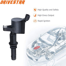 DRIVESTAR FD508 set of 8 Straight Boot Ignition Coils Pack for Ford F-150 Super Duty/Expedition/Explorer/Mustang,for Lincoln Mountaineer 4.6l 5.4l 6.8l V8 DG511 C1541