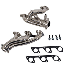 BBK 4010 1-5/8" Shorty Tuned Length Performance Exhaust Headers for Ford Mustang 4.0L, V6 - Chrome Finish