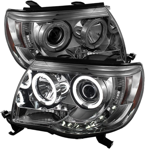 Spyder Auto 5042088 CCFL Halo Projector Headlights Chrome/Smoked