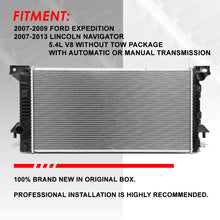 13046 OE Style Aluminum Core Radiator Replacement for Ford Expendition Lincoln Navigator 5.4L 07-13
