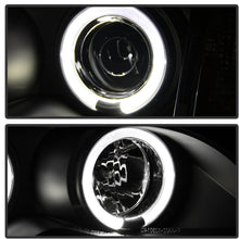 Spyder Auto 5042415 LED Halo Projector Headlights Black/Clear