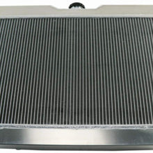 ALLOYWORKS 3 Row All Aluminum Radiator For 1959-1965 Chevy Bel Air/Impala/El Camino/Biscayne L6 V8