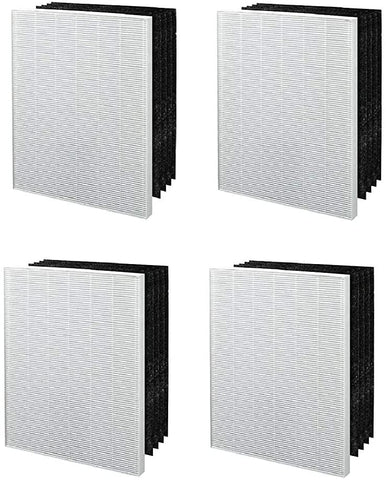 LifeSupplyUSA 4 Pack Replacement Filter Compatible with ELECTROLUX EL041 Carbon AIR Cleaner ELAP15D7PW