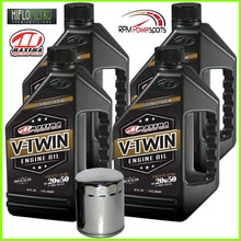 RPM Synthetic Blend Engine Oil Change Kit for Harley Davidson Sportster V-Twin 88-15