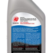 Idemitsu 30018100-75000C020 10W-30 Rotary Racing Oil-1 Quart