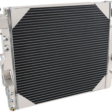 ALLOYWORKS 3 Row Core All Aluminum Radiator For 2007-2017 Jeep Wrangler JK 3.6L 3.8L V6 Offroad
