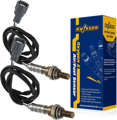 Kwiksen Downstream Left Right Oxygen Sensor O2 Sensor 2, 234-4048 Replacement for Toyota RAV4 2.0L 2001-2003 (Pack of 2)