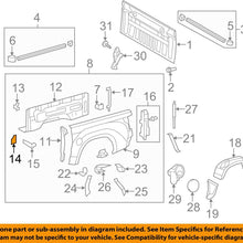 TOYOTA 65557-0C010 Rope Hook Retainer