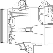 ACDelco 15-21176 GM Original Equipment Air Conditioning Compressor