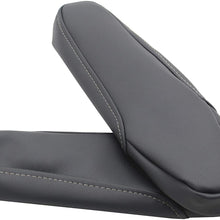 Ezzy Auto Gray Leather Seat Armrest Covers For 2005-2010 Honda Odyssey (Leather Part Only)