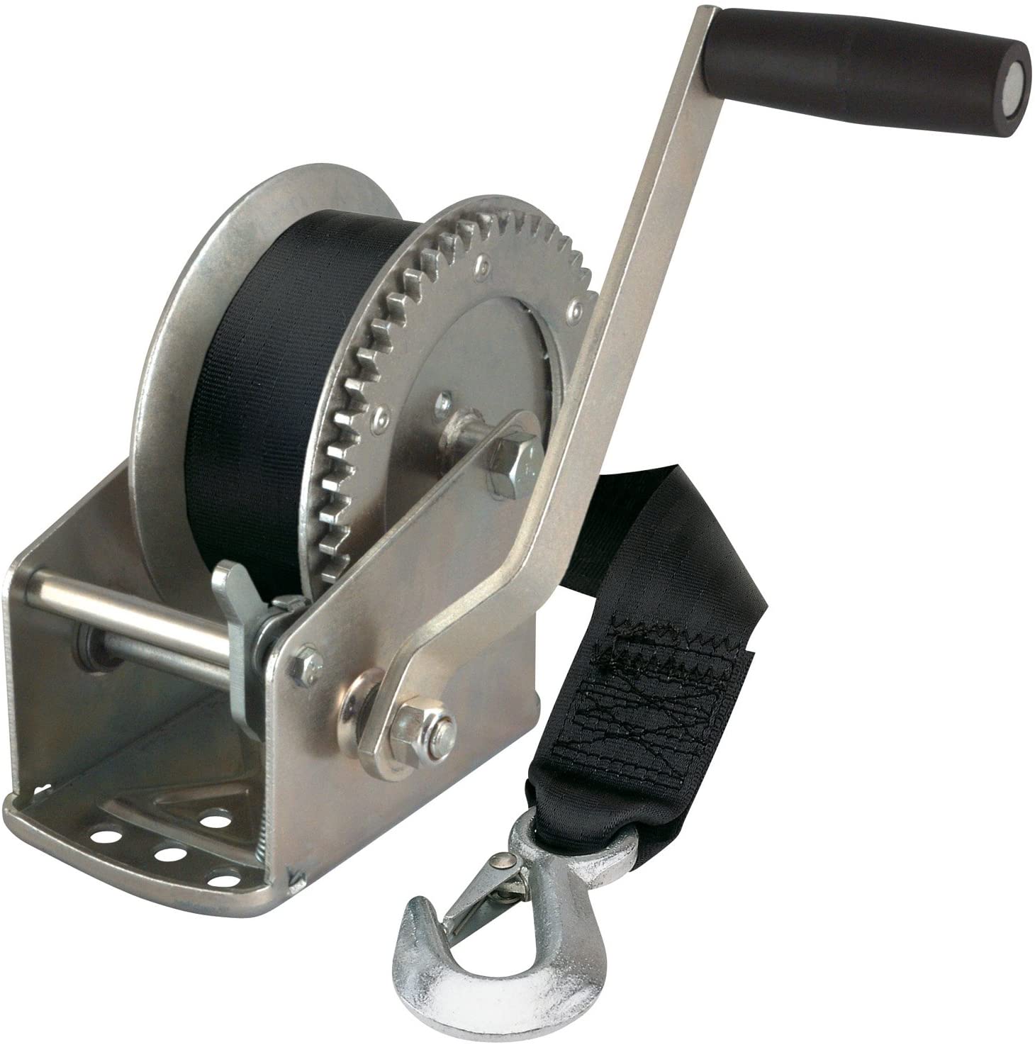 Reese Towpower 74329 Trailer Winch,Silver