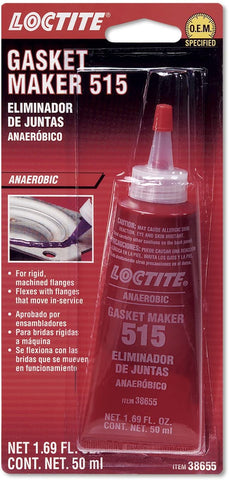 Loctite 555352 515 Gasket Maker Flange Sealant Tube, 50-Milliliter
