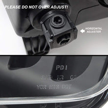 For 2005 2006 2007 2008 2009 Ford Mustang OE Direct Replacement Black Headlights Lamp Left + Right