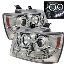 Spyder Auto 5009654 LED Halo Projector Headlights Chrome/Clear